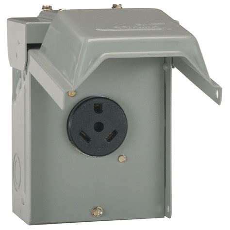 30 amp electrical outlet box|midwest 30 amp rv receptacle.